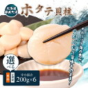 【ふるさと納税】北海道雄武町産ほたて貝柱 中小混合 200g×6 (冷凍) 定期便(1~6回) 選べる回数 使い切りパック| 北海道 雄武 ホタテ 帆立 ほたて 冷凍 オホーツク産 刺身 魚貝 魚介 海鮮 海産 海産物 魚介類 お取り寄せ ワンストップ マイページ 雄武漁業協同組合