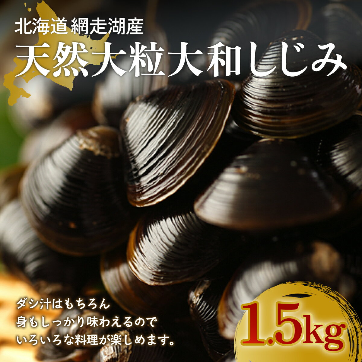 1位! 口コミ数「16件」評価「4.63」 厳選！網走湖産大粒天然大和しじみ1.5kg 【 ふるさと納税 人気 おすすめ ランキング しじみ シジミ 蜆 貝 しじみ貝 シジミ貝 蜆貝･･･ 