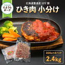 【ふるさと納税】とようらポーク2.4kg ひき肉 小分け 北海道豊浦産 SPF豚 【 ふるさと納税 人気 おすすめ ランキング 肉 豚肉 豚ひき肉 豚しゃぶしゃぶ 豚ロース 豚ステーキ 豚バラ とんかつ 大容量 おいしい 美味しい 北海道 豊浦町 送料無料 】 TYUG020