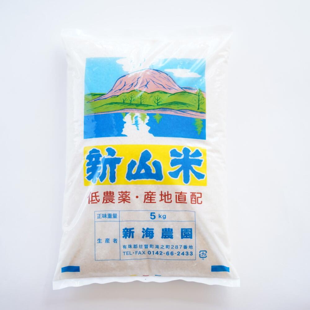【ふるさと納税】【令和7年産 新米】新山米（ななつぼし）5kg×2袋　10kg 【 ふるさと納税 人気 おすすめ ランキング 北海道 壮瞥 新米 米 白米 ななつぼし 甘い 贈り物 贈物 贈答 ギフト セット 北海道 壮瞥町 送料無料 】 SBTC007 f015750-sobetsu-10000011 北海道壮瞥町 サンプル画像2