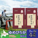 【ふるさと納税】【令和6年産】(無洗米4kg)ホクレンゆめぴりか(無洗米2kg×2袋) 【 ふるさと納税 人気 おすすめ ランキング 北海道産 壮瞥 無洗米 米...