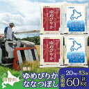 【ふるさと納税】定期便 隔月3回 北海道産 ゆめぴりか なな