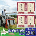 【ふるさと納税】北海道産 ゆめぴりか 無洗米 20kg ふる