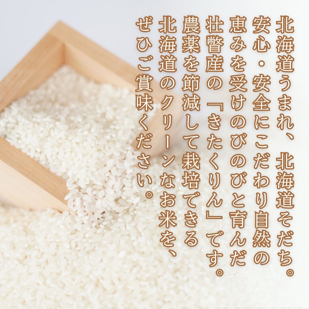 【ふるさと納税】【令和8年産新米】あのさんちの美味しいお米 「きたくりん」 精米5kg ＜10月中旬よりお届け＞ 【 ふるさと納税 人気 おすすめ ランキング 米 こめ 精米 白米 ご飯 コメ ごはん きたくりん 北海道産 北海道 壮瞥町 送料無料 】 SBTL016 f015750-sobetsu-10000728 北海道壮瞥町 サンプル画像2