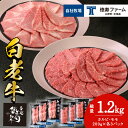 【ふるさと納税】白老牛 焼肉 霜降り カルビ&モモ セット 合計1.2kg(各600g)特製焼肉のたれ付き 和牛 牛肉 北海道 ギフト <徳寿> BJ065北海...