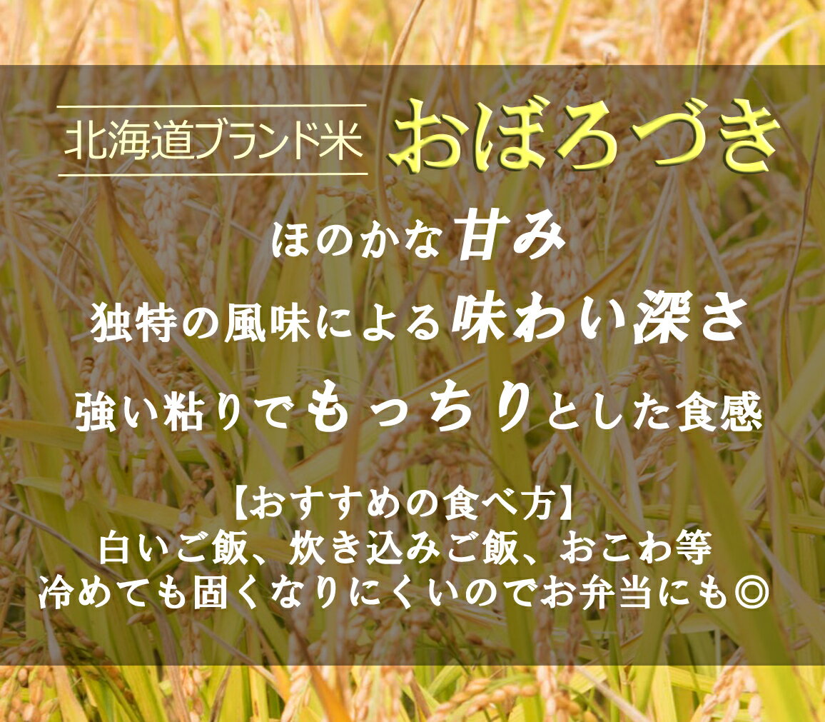 【ふるさと納税】6ヵ月!毎月届く定期便　有機質肥料・低農薬のお米「おぼろづき」10kg