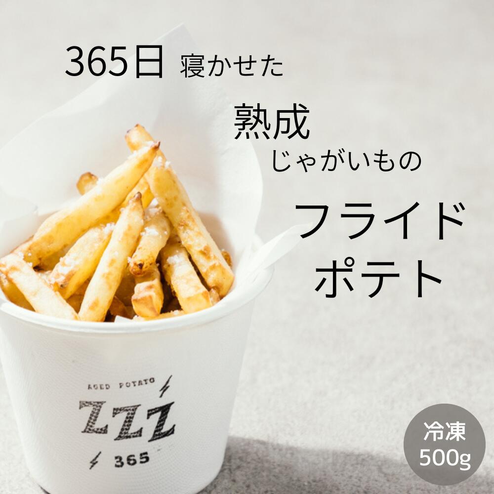 【ふるさと納税】冷凍フライドポテト 500g/パック 熟成 365日寝かせた フライドポテト専門店 フードト...