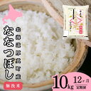 【ふるさと納税】【12回定期便】無洗米 10kg ななつぼし
