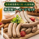 (ウインナーソーセージ)人気ランク5位　口コミ数「17件」評価「4.88」「【ふるさと納税】無添加ソーセージ 5種セット 結着剤、発色剤、保存料不使用！ 放牧豚 厚真希望農場 絶品 食べ応え お取り寄せ グルメ 北海道 厚真町 国産 【送料無料】」