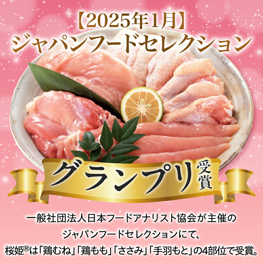 【ふるさと納税】桜姫 手羽もと 2〜6kg お届け内容・回数が選べる！ 《厚真町》【東日本フード株式会社】 桜姫 国産鶏肉 鶏肉 鶏 とり肉 手羽もと 冷凍 北海道 定期便 [AXBM106]