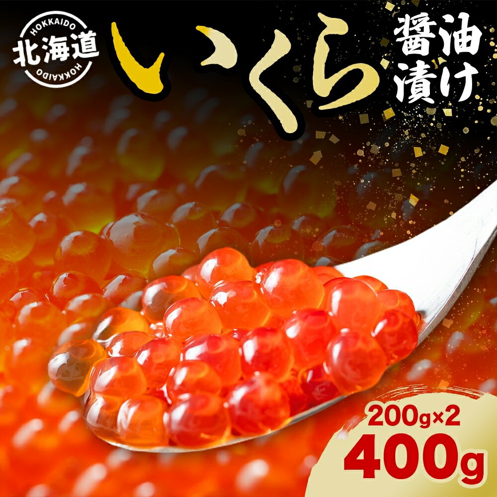 【ふるさと納税】北海道 いくら醤油漬け 200g 2個 計4