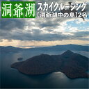 【ふるさと納税】2024洞爺湖スカイクルージング約6分【洞爺湖中の島】2名様　【 体験チケット ヘリコプター 空中散歩 自然 満喫 遊覧飛行 思い出 景色 北海道の自然 】　お届け：2024年4月より順次お届け