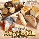 【ふるさと納税】自家製酵母パン 人気の定番セット Lサイズ 1ヵ月おきに2回お届け 小分けパック