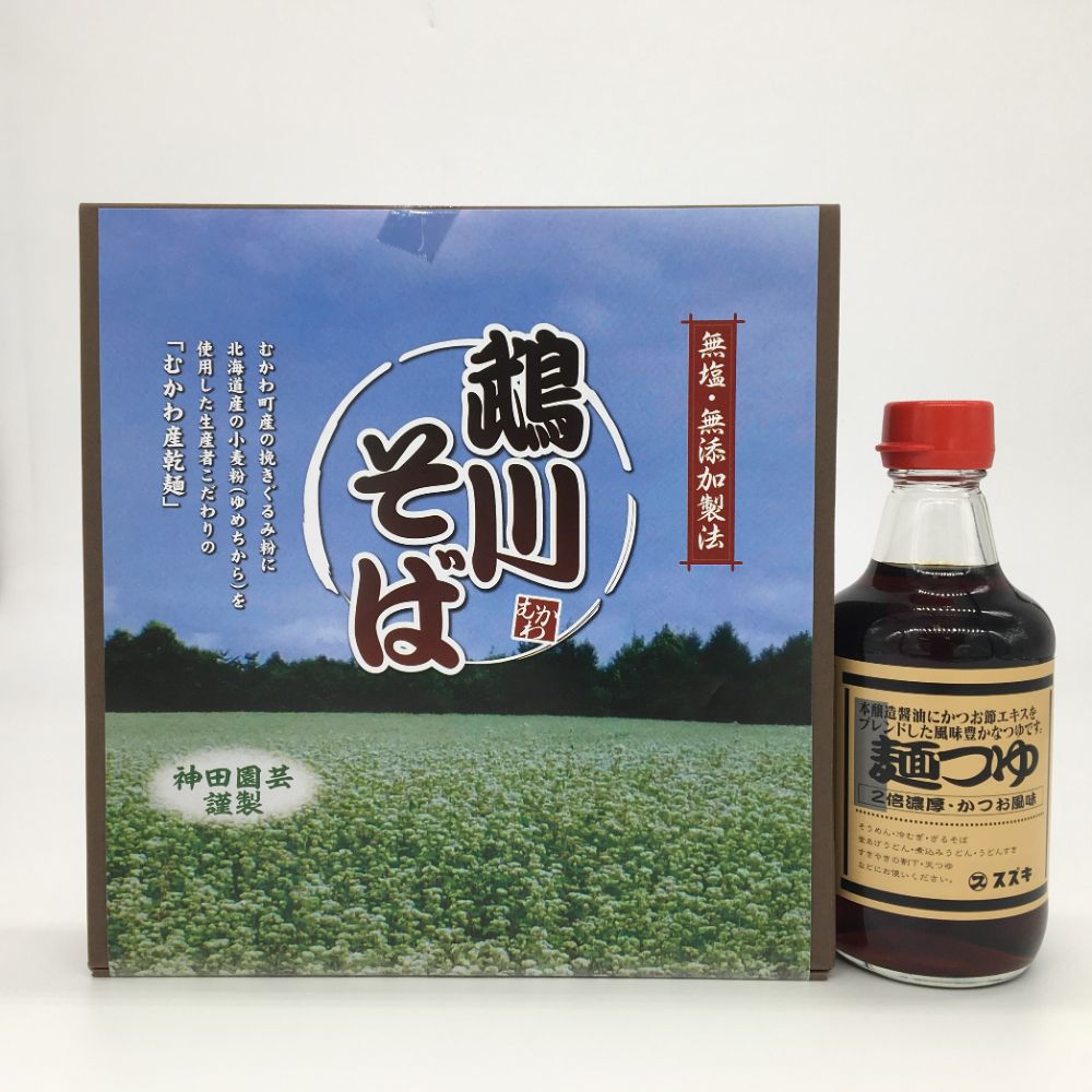 【ふるさと納税】鵡川そば・麺つゆセット ふるさと納税 人気 おすすめ ランキング むかわそば 鵡川そば 蕎麦 ソバ そば 麺つゆ つゆ セット 北海道 むかわ町 送料無料 MKWG015