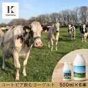 【ふるさと納税】ユートピアのおいしい飲むヨーグルト500ml×6本　【乳製品・ヨーグルト・乳飲料・ドリンク】　お届け：2023年1月中旬以降順次出荷