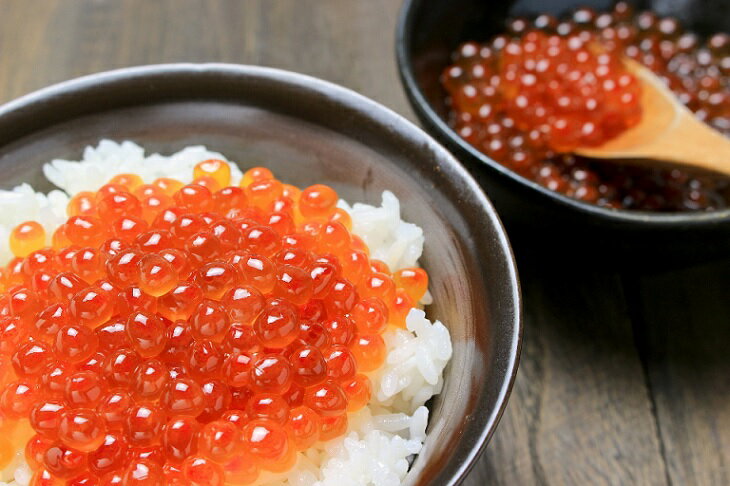 【ふるさと納税】【10月中旬頃より発送】銀聖いくら醤油漬小分けパック(60g×24)と秋鮭切身(400g)[B01-572]