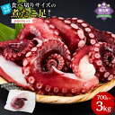 【ふるさと納税】\総合ランキング1位獲得/高評価4.6以上北海道産食べ切りサイズの煮たこ足(柳たこ)小分けセット700g~3kg | 柳たこ ヤナギダコ たこ足 タコ 蛸 小分け 真空パック 海鮮 新鮮 魚介 海の幸 海産物 刺身 国産 北海道 様似町 冷凍 送料無料