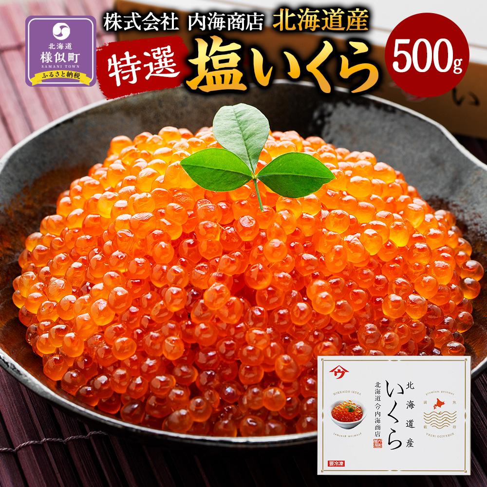 【ふるさと納税】特選 塩いくら（500g） | 塩漬 海鮮丼