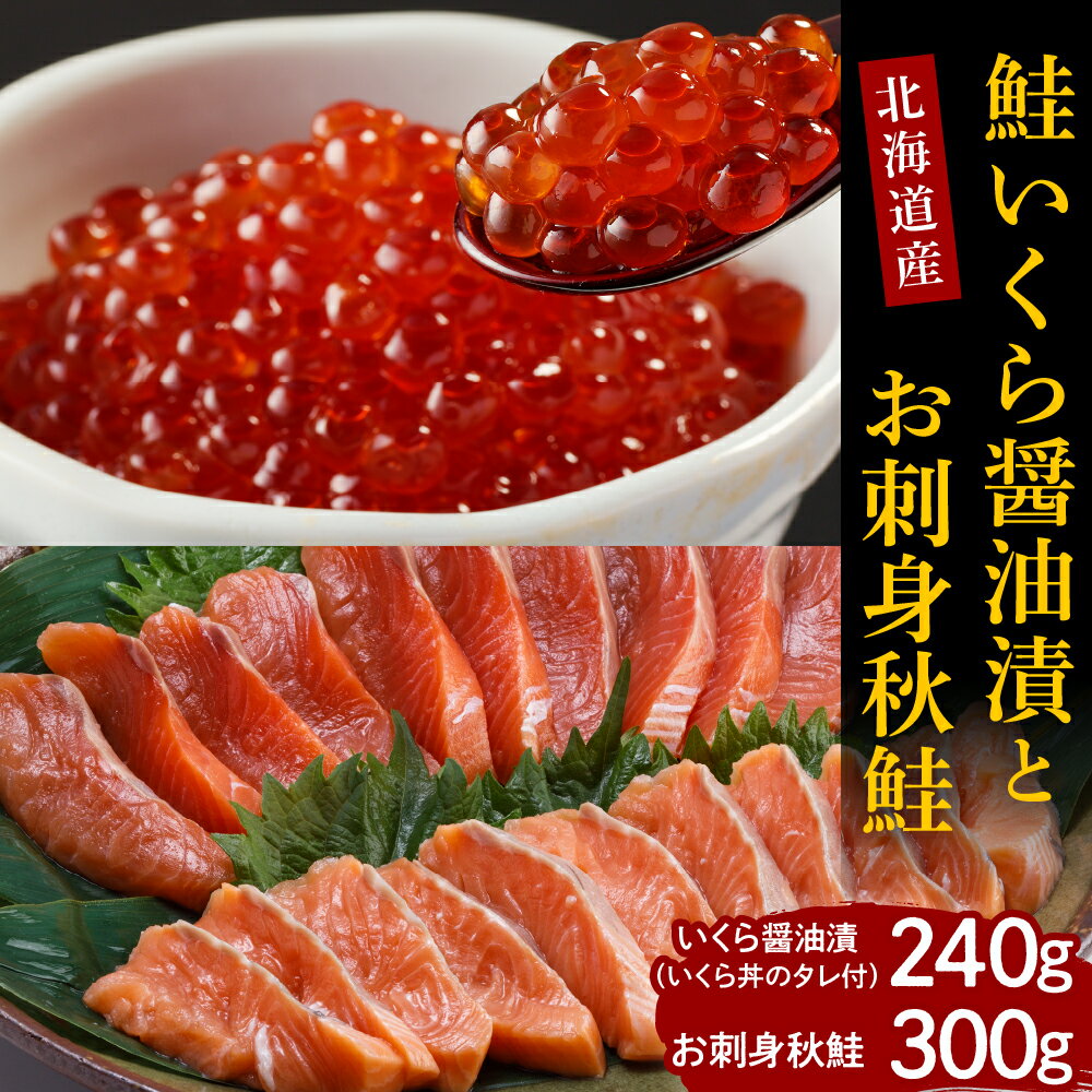 【ふるさと納税】鮭 いくら 醤油漬 240g 秋鮭 刺身 3