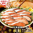 【ふるさと納税】高評価★4.87 北海道産 定塩鮭 切り身 個包装 【内容量が選べる】( 80g × 10切 / 15切 / 30切 ) 鮭 秋鮭 塩鮭 白鮭 ブランド魚 小分け 国産 人気 レビューキャンペーン 魚 魚介 焼き魚 ムニエル 切身 大容量 真空パック 海鮮 海産物 冷凍 北海道 えりも町