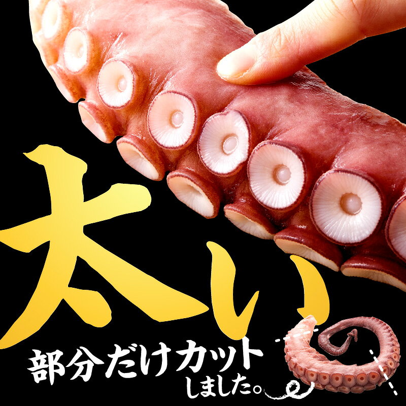 【ふるさと納税】 たこ 刺身 北海道産 お刺身用 たこ足 1kg | タコ 蛸 水だこ 脚 足 たこ脚 冷凍 小分け 真空パック 生食用 生食 新鮮 海鮮 魚介 海の幸 カルパッチョ マリネ しゃぶしゃぶ たこしゃぶ 鍋 お取り寄せ グルメ 特産品 国産 産地直送 送料無料 北海道 えりも町 f016098-erimo-10000779 北海道えりも町 サンプル画像2