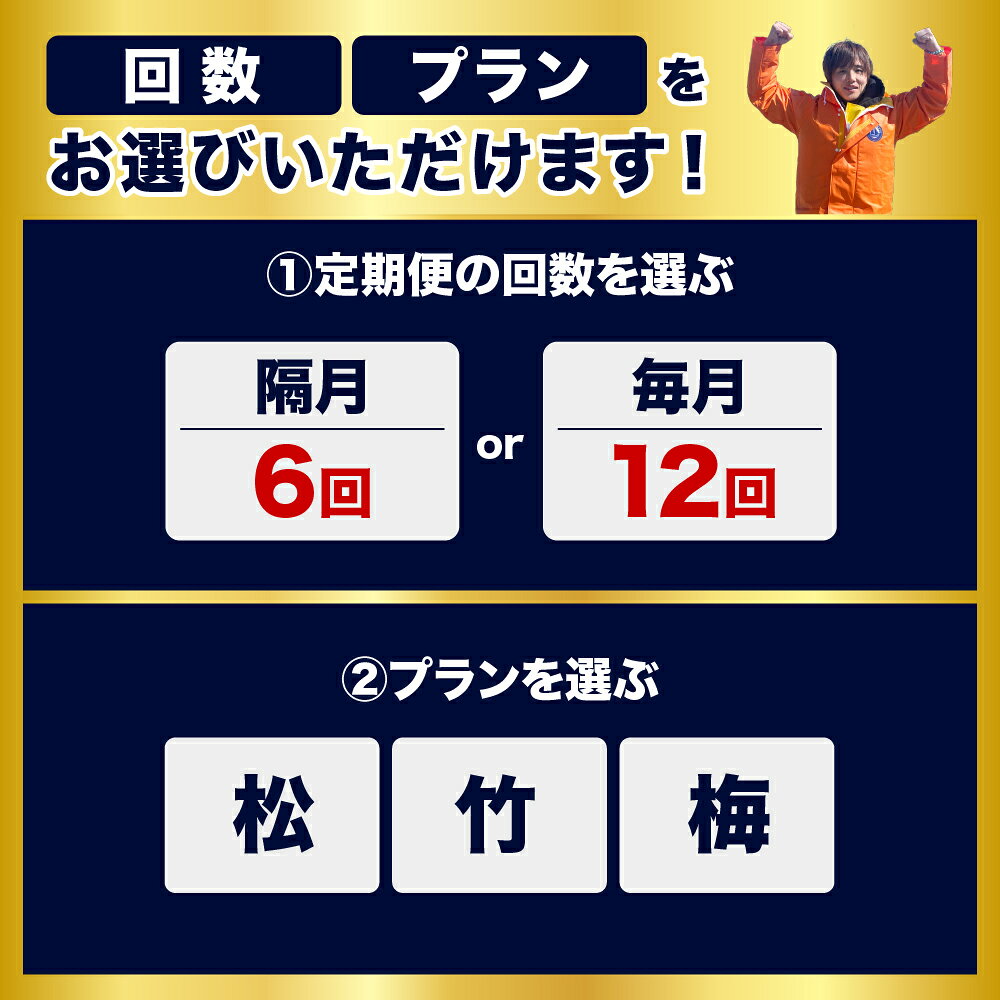 【ふるさと納税】【定期便】ぷろたん監修！ 蟹 と 旬 魚 の 贅沢 ごちそう便 選べる 隔月6回 毎月12回【松 竹 梅】/ 海鮮定期便 魚介定期便 定期便 1年定期便 1年を通してお届け 海鮮 魚 魚介 魚介類 海の幸 海産物 北海道産 国産 北海道 えりも町 北港水産 f016098-erimo-10000775 北海道えりも町 サンプル画像3