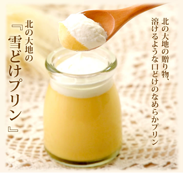【ふるさと納税】 北の大地 の 『 雪どけ プリン 』 4個 入り × 2セット スイーツ デザート 洋菓子 ギフト 溶ける とろける くちどけ なめらか お菓子 菓子 おやつ 食後 牛乳 卵 生クリーム カラメル 瓶入り 瓶 冷凍 北海道 新ひだか町