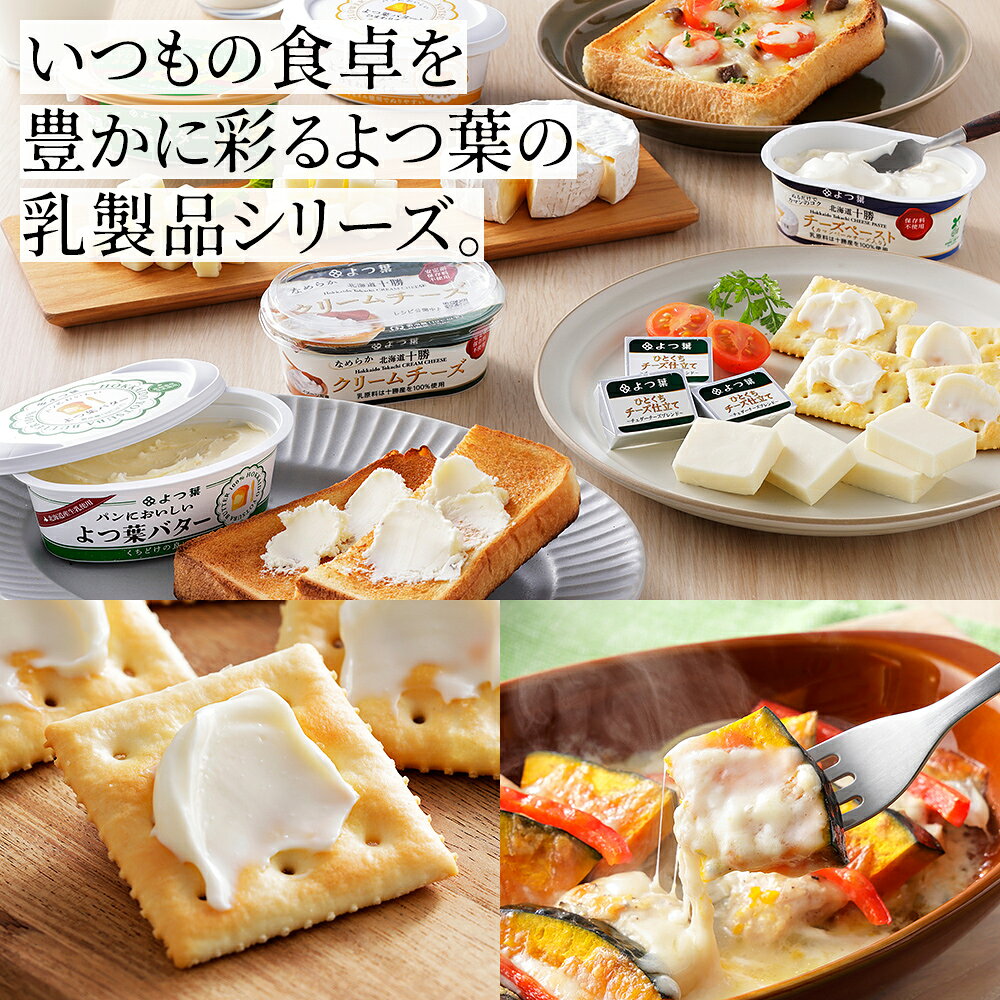 【ふるさと納税】よつ葉 バター チーズ 10点満喫セット 個包装 高評価★5.0 北海道 詰め合わせ 人気 ギフト 乳製品 国産バター 国産チーズ カマンベールチーズ クリームチーズ シュレッドチーズ チェダーチーズ ゴーダチーズ おつまみ 冷蔵 レビューキャンペーン対象品