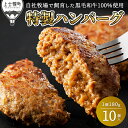 【ふるさと納税】自社牧場で飼育した黒毛和牛100%特製ハンバーグ2種セット 180g×10個 プレーン チーズ 黒毛和牛使用 冷凍 レビューキャンペーン対象品 ...
