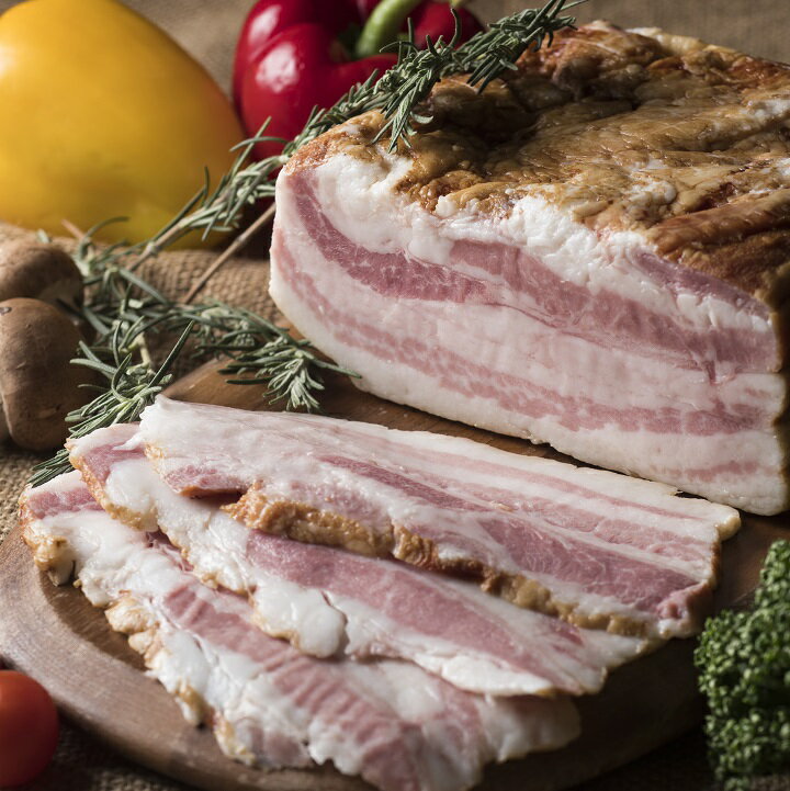 [0543]十勝産豚のバラ肉ベーコン(1kg)
