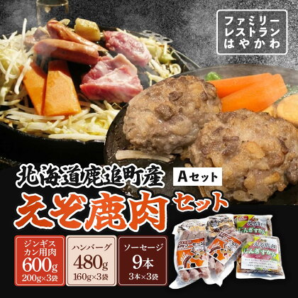 えぞ鹿肉セットA 【 ふるさと納税 人気 おすすめ ランキング エゾシカ肉 えぞ鹿肉 蝦夷鹿肉 蝦夷シカ肉 えぞ鹿ジンギスカン えぞ鹿ソーセージ えぞ鹿ハンバーグ 北海道 鹿追町 送料無料 】 SKF007