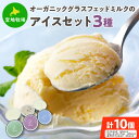 【ふるさと納税】宮地牧場のグラスドロップミルクのアイスセット 3種 ギフト お中元 夏 夏ギフト お中元ギフト のし 熨斗 アイス アイスクリーム デザート ス...
