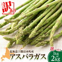 【ふるさと納税】【2025年発送先行予約!】訳ありアスパラガス 1kg or 2kg お選びください! アスパラ 野菜 旬 保存 2025年 産直 アヒージョ ...