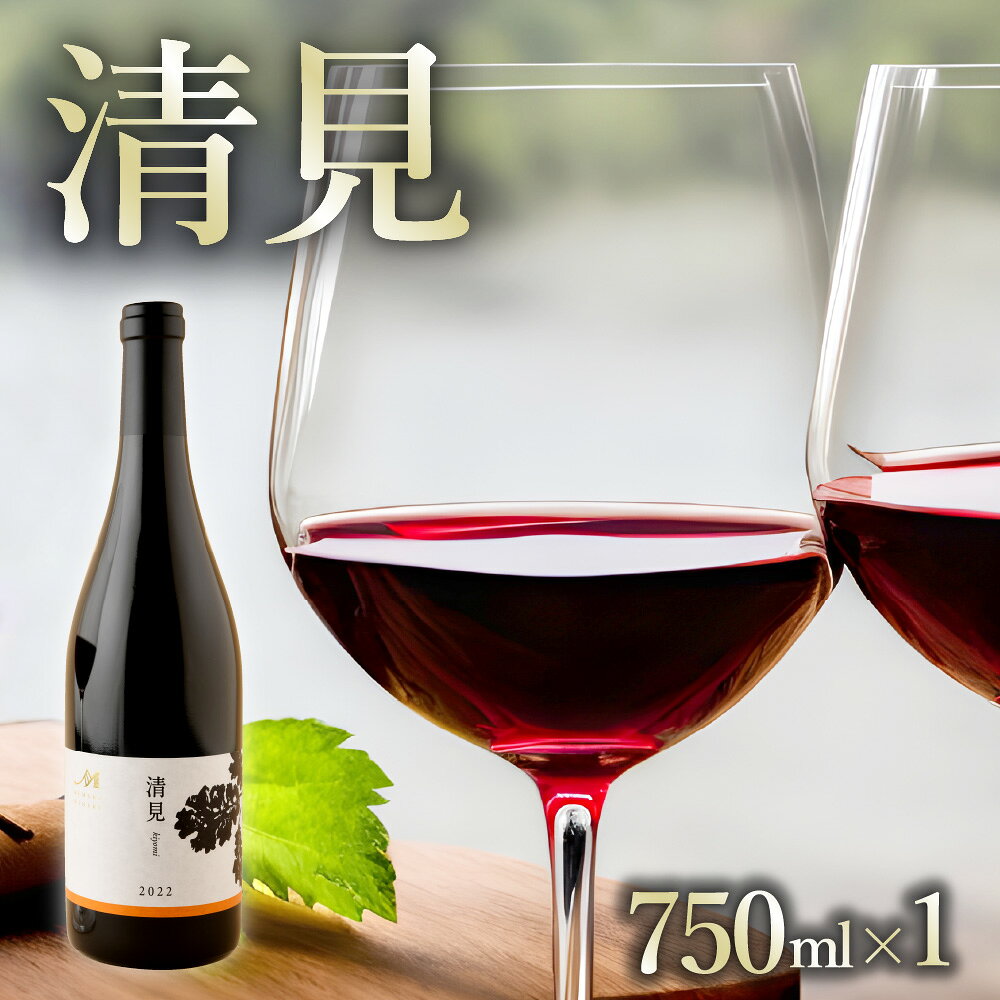樂天商城 - 【ふるさと納税】赤ワイン ： 清見 750ml × 1本 ( 箱入 ) / 赤ワイン 果実酒 単一品種 酒 洋酒 ワイン のし 贈答 贈り物 ギフト お祝い 記念日 国産 瓶 お取り寄せ 送料無料 北海道 十勝 芽室町