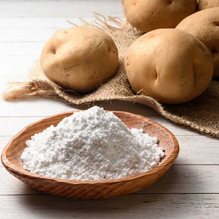 【ふるさと納税】つぶつぶでんぷん 700g×4パック 片栗粉 ばれいしょ つぶつぶ片栗粉 料理 北海道十勝更別村 F21P-1106