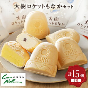 【ふるさと納税】大樹ロケットもなかアイス 4種 15個【増量】_ アイス アイスセット もなか 人気 冷凍 スイーツ デザート 美味しい ギフト 贈答 送料無料 北海道 【配送不可地域:離島】【1398018】