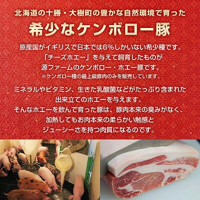 【ふるさと納税】ケンボロー・ホエー豚しゃぶしゃぶセット(約1.4kg)_ ケンボロー ホエー豚 豚 ぶた しゃぶしゃぶ 美味しい 人気 ギフト 贈答 送料無料 北海道 【配送不可地域：離島】【1396936】 f016411-taiki-10000004 北海道大樹町 サンプル画像3