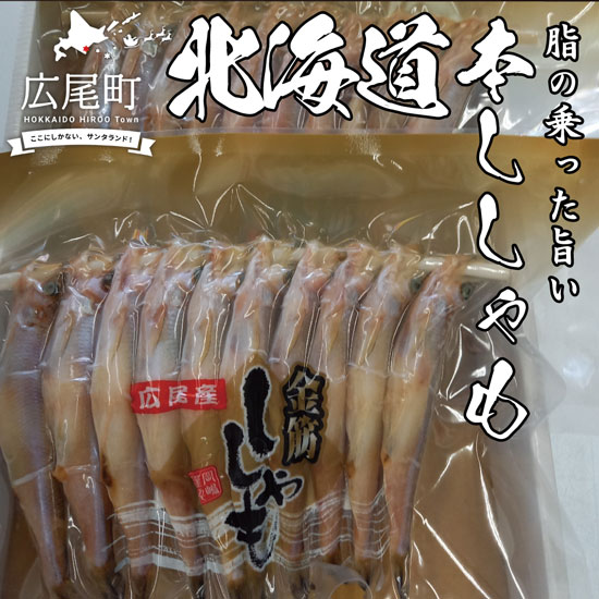 岡嶋水産のししゃも食べきりセット[北海道広尾町産][無添加]