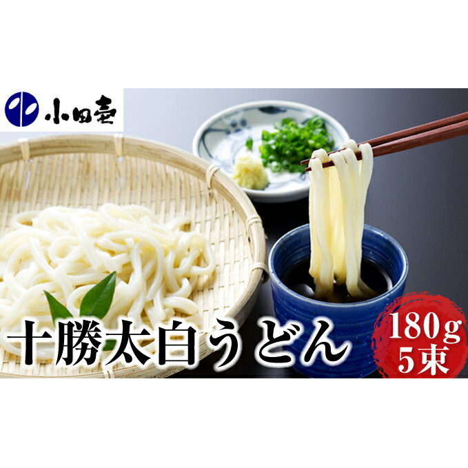 【ふるさと納税】北海道 十勝太白饂飩（うどん）180g×5　