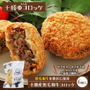 【ふるさと納税】北海道十勝のメンチカツ 70g×6個(十勝牛メンチカツ) 加工品 惣菜 冷凍 牛肉 お肉