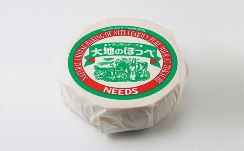 【ふるさと納税】NEEDSオリジナルチーズ 大地のほっぺ 300g×2個 ［ナチュラルチーズ・セミハードタイプ］【十勝幕別町】北海道 十勝 チーズ ミルク 加工食品 乳製品