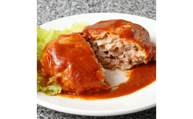 【ふるさと納税】十勝幕別産ブランド放牧豚［どろぶた］煮込みハンバーグ200g×2　北海道 エルパソ 放牧豚 f016438-makubetsu-10000721 北海道幕別町 サンプル画像2