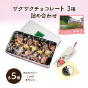 【ふるさと納税】十勝カルメル会シスターが真心こめて作った サクサク チョコレート 3種 詰め合わせ(ストロベリー・ミルク・ホワイトチョコ 各5個)【 ギフト プ...