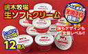 【ふるさと納税】A031-1 牧場の生ソフトクリーム