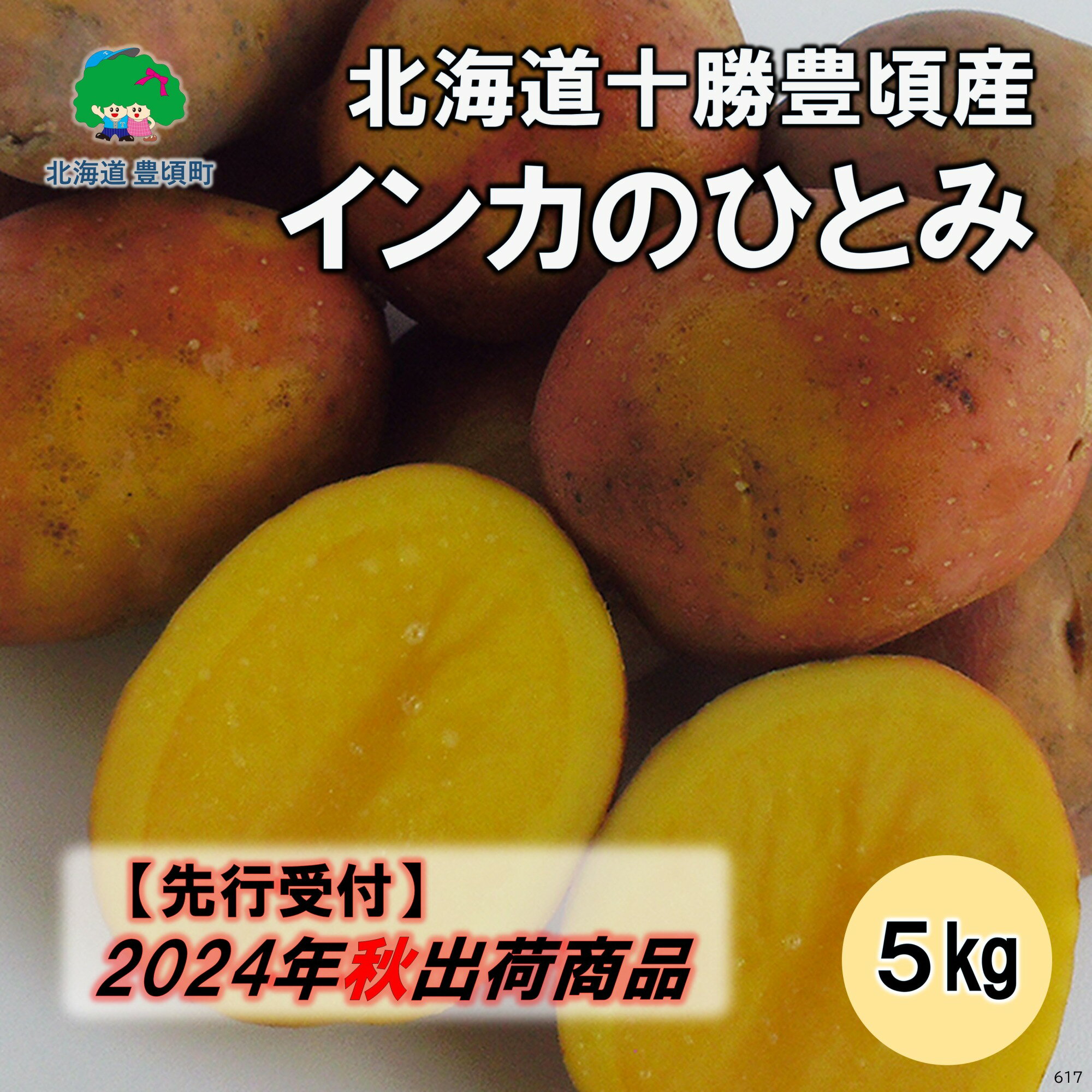 【ふるさと納税】【2024年秋出荷（先行予約商品）】北海道十勝豊頃産 インカのひとみ5kg［安田農場］北海道 十勝 豊頃町 先行予約 予約 特産 農家直送 数量限定 送料無料 いんかのひとみ インカ