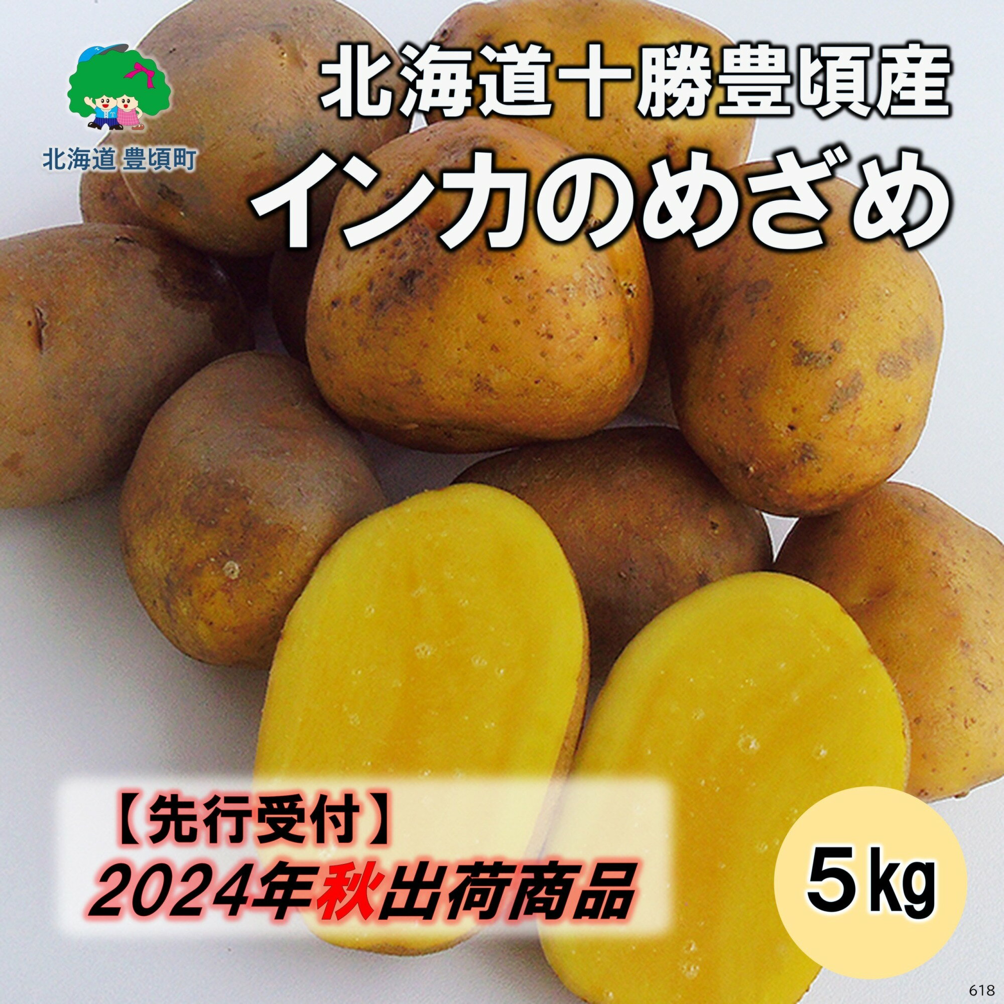 【ふるさと納税】【2024年秋出荷（先行予約商品）】北海道十勝豊頃産 インカのめざめ5kg［安田農場］北海道 十勝 豊頃町 先行予約 予約 特産 農家直送 数量限定 送料無料 いんかのめざめ インカ