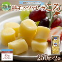 【ふるさと納税】北海道 熟モッツァレラ ころ 250g×2袋 チーズ ひとくちサイズ 小分け モッツ ...