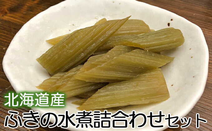 【ふるさと納税】北海道産　ふきの水煮詰合わせセット　【野菜・きのこ】