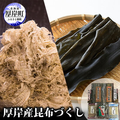 【ふるさと納税】【瀬川食品】厚岸産昆布づくし　【加工品・こんぶ・魚介類】