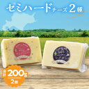 【ふるさと納税】おおともチーズ工房 セミハード チーズ 2種 セット レクタン キャラウェイ 北海道 生乳 乳製品 加工品 食品 チーズ 新鮮 国産 おすすめ ...